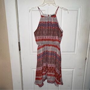 Rue21 Boho Patterned Mini Sleeveless Dress